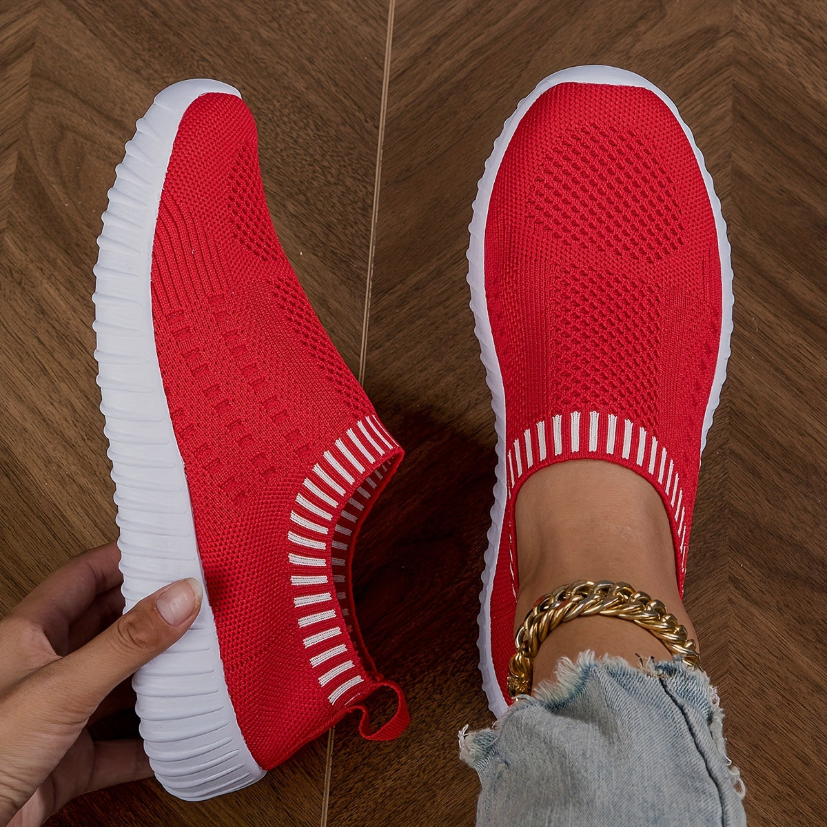 Ultralichte, antislip Sneakersokken