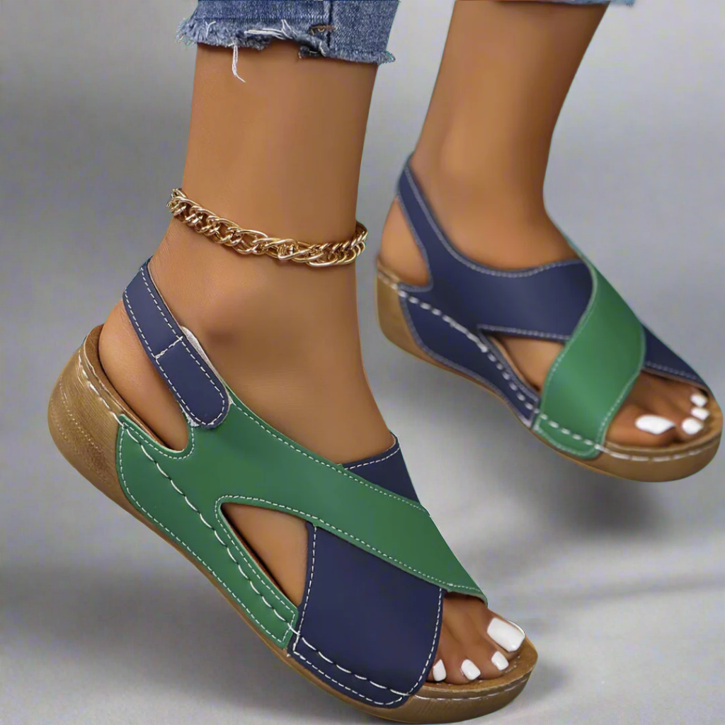 Kendra - Orthopedische Sandalen Colorblock