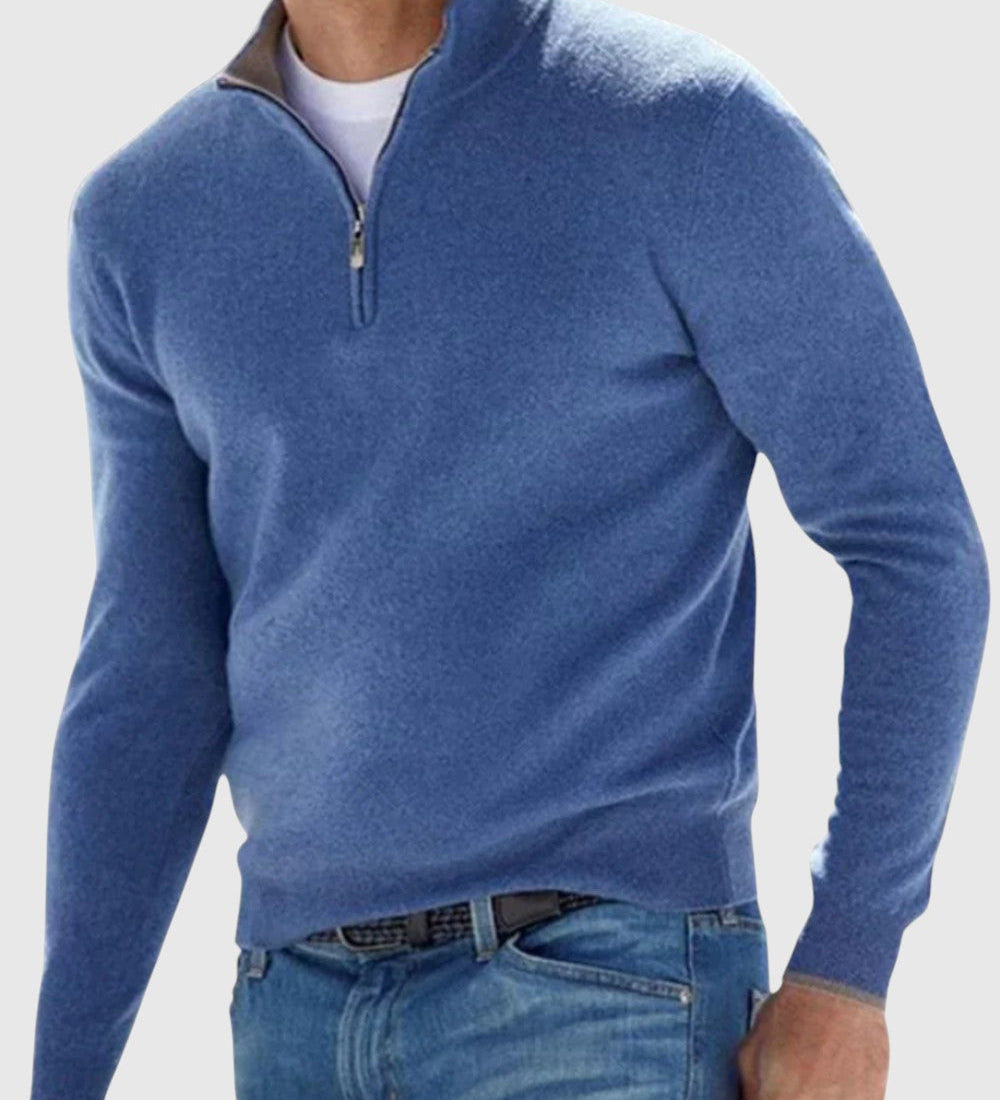Lukášek | Elegantní svetr se zipem