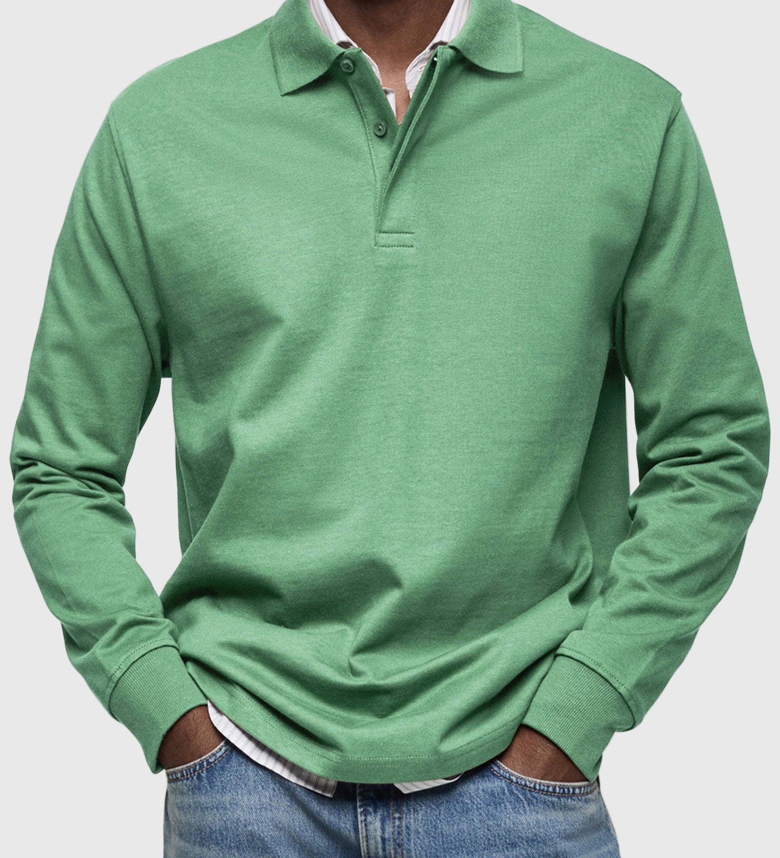 Wilson | Klasická polo košile s dlouhým rukávem