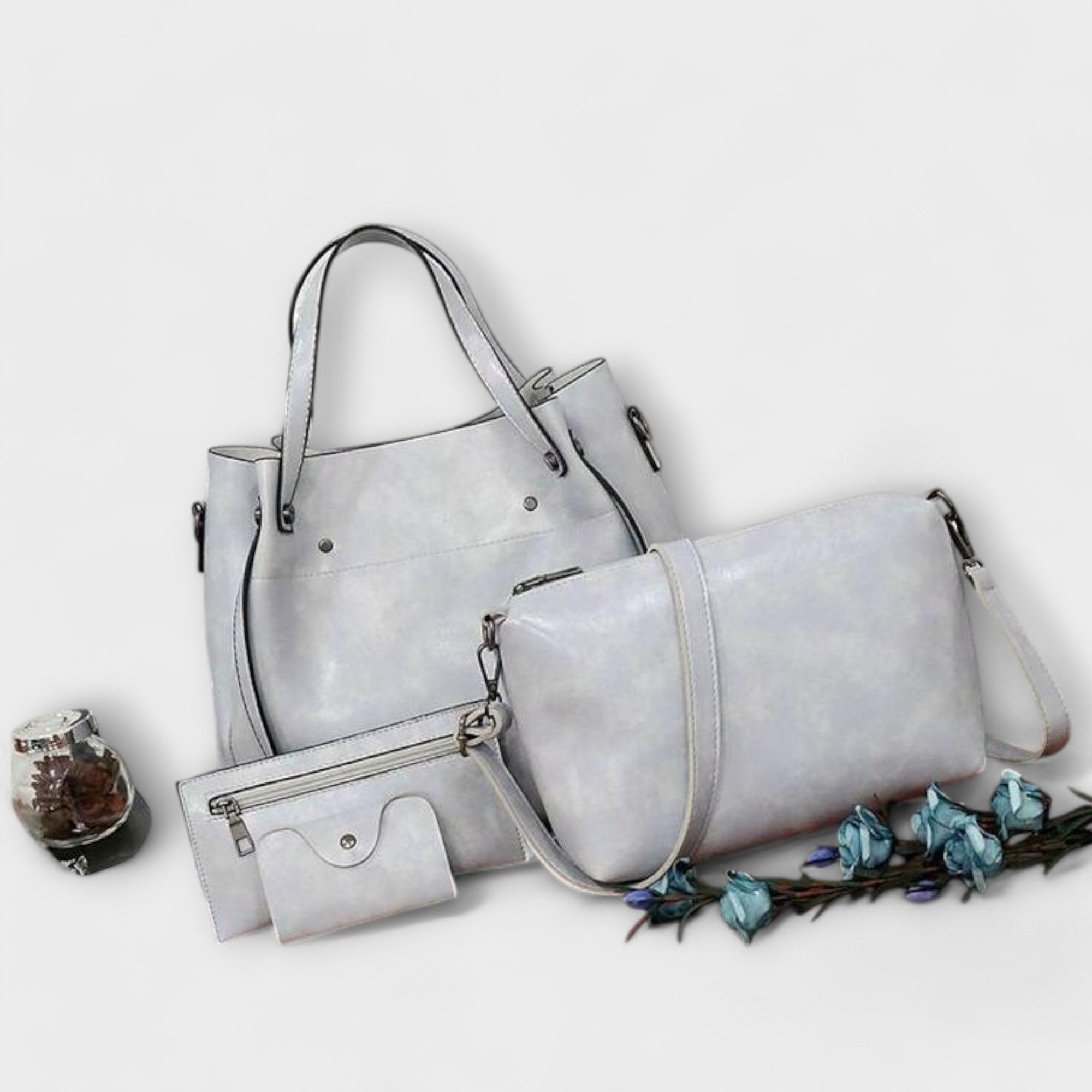 Azura - 4-delig Vintage Tas Set