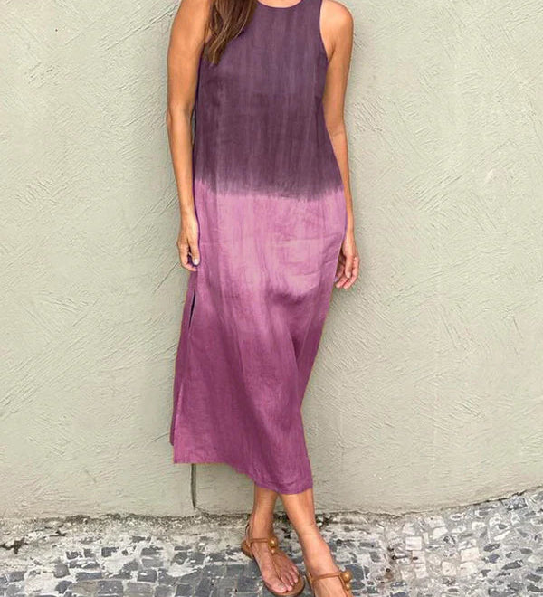 Heather - Casual Gradient Jurk