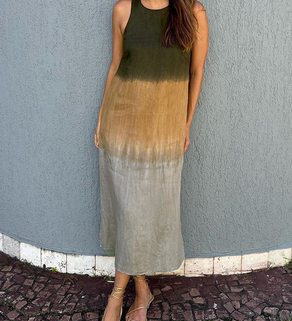 Heather - Casual Gradient Jurk