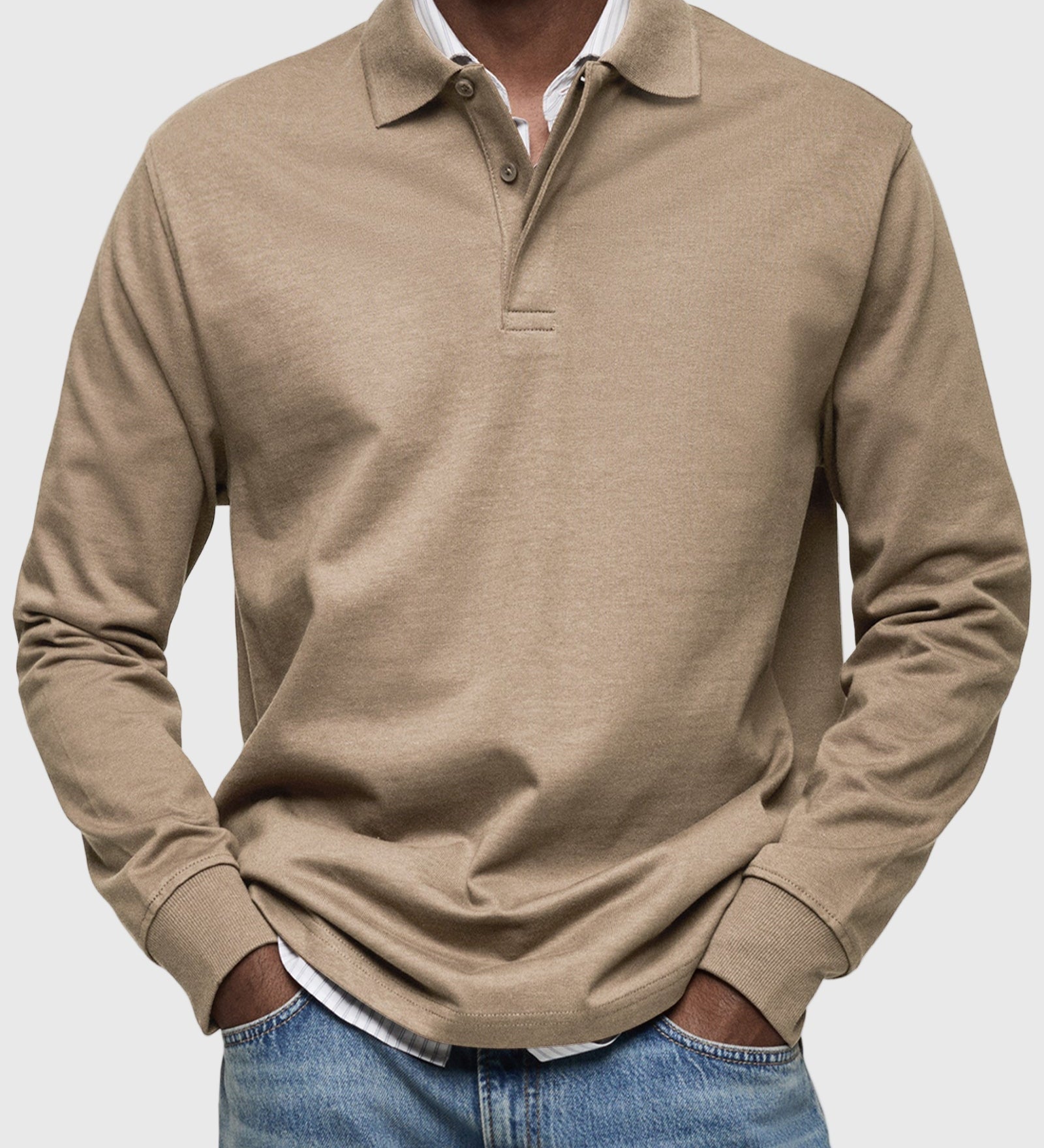 Wilson | Klasická polo košile s dlouhým rukávem