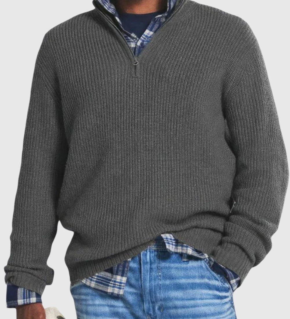 René | Svetr s zipem Diego