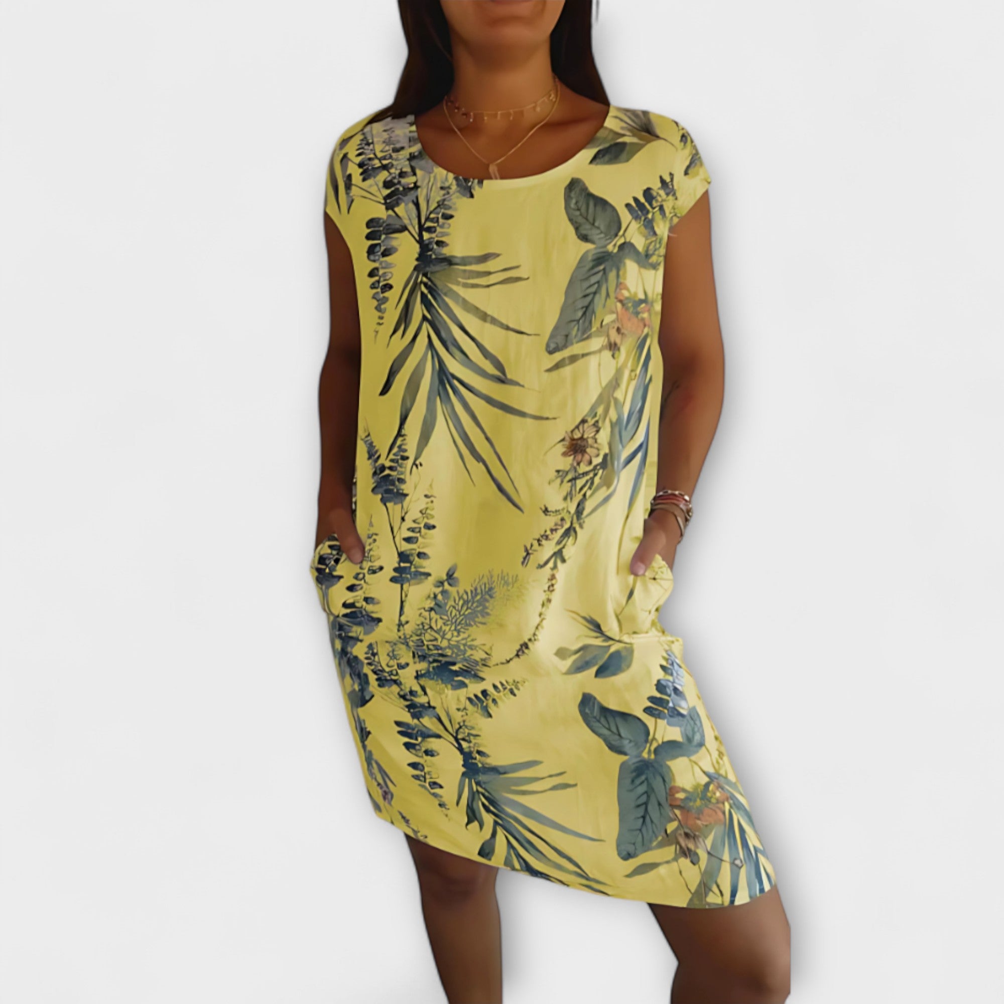 Izabela - Ležérní pohodlné tričkové šaty