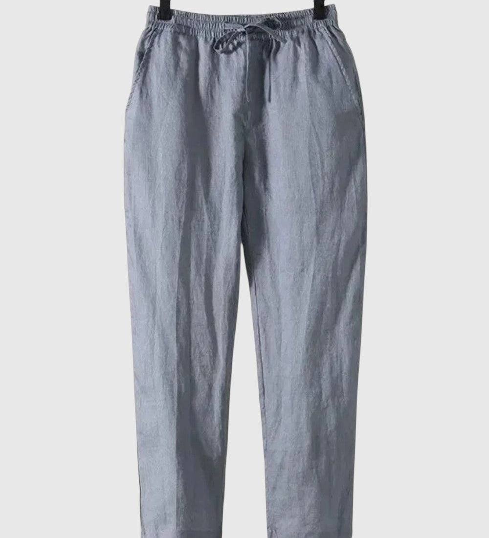 Hanuš | Lněné kalhoty Palm Springs