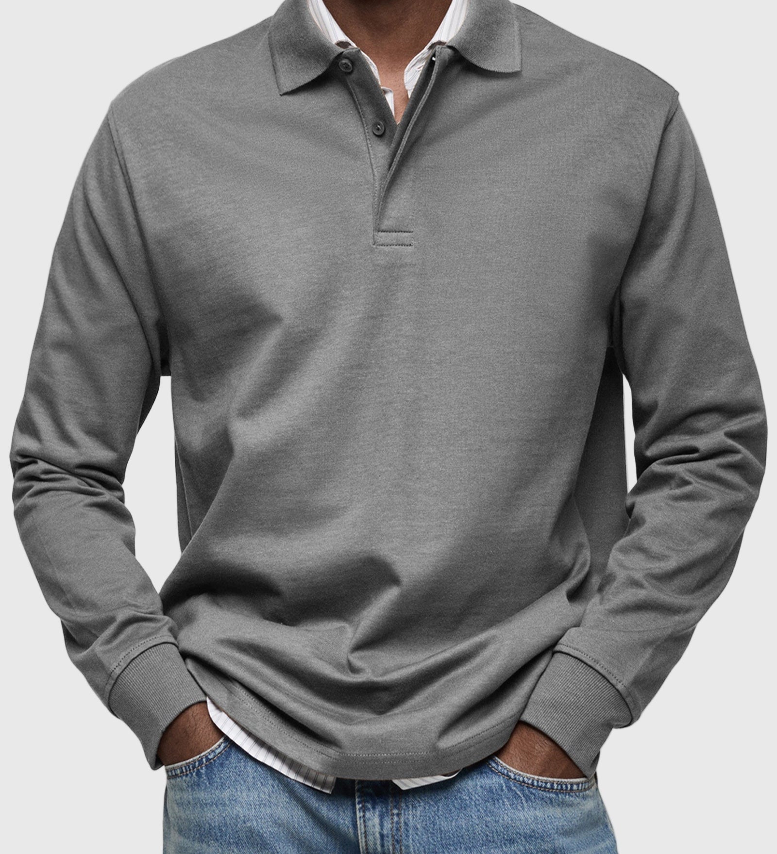 Wilson | Klasická polo košile s dlouhým rukávem