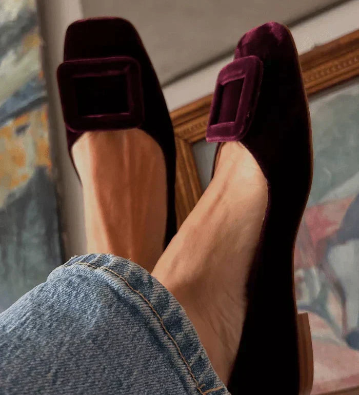 Noë™ | Suède mocassins in ontwerp