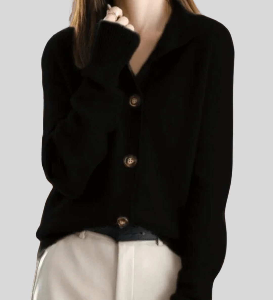 Claire | Kasjmier Cardigan in Retro-Stijl