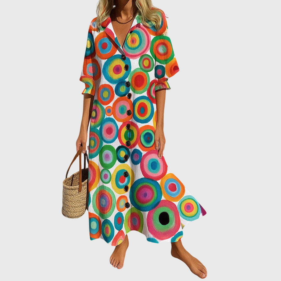 Jasmine™ | Elegante Figuuraccentuerende Jurk