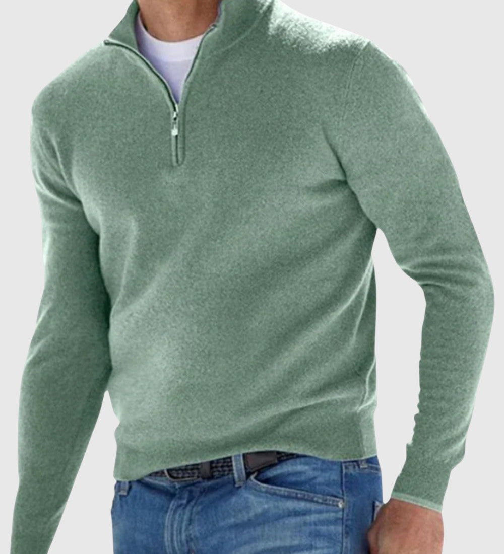 Lukášek | Elegantní svetr se zipem