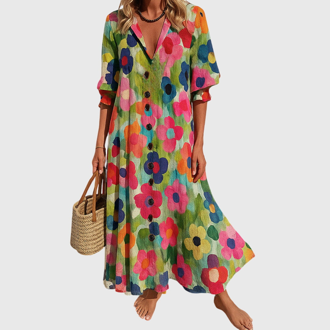 Jasmine™ | Elegante Figuuraccentuerende Jurk