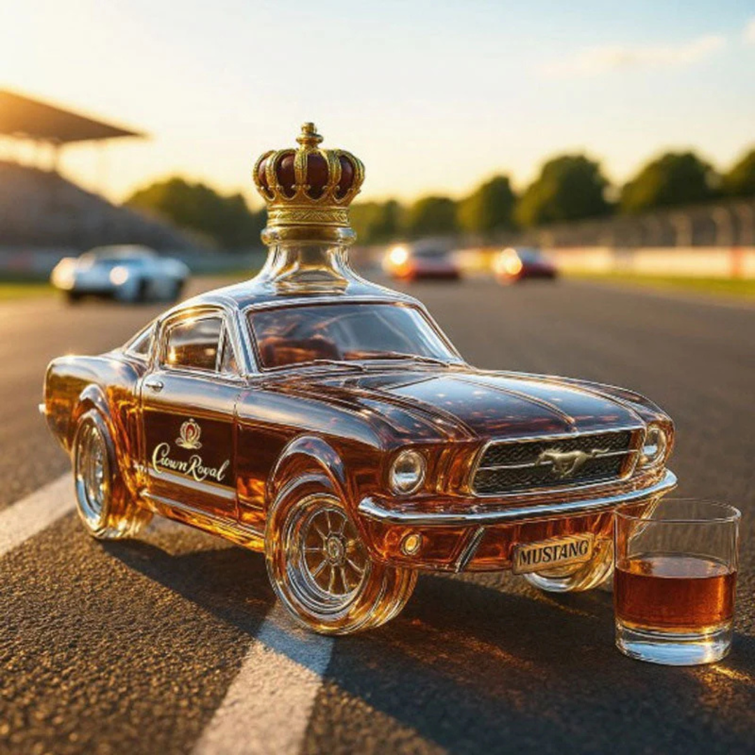 Mustang Whiskey Láhev