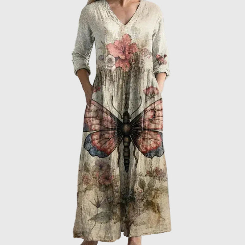 Zuil | Maxi-jurk Elegante Gratie