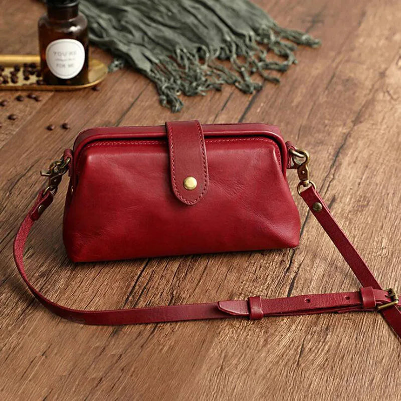 Nicole™ | Trendy Vegan Leren Schoudertas