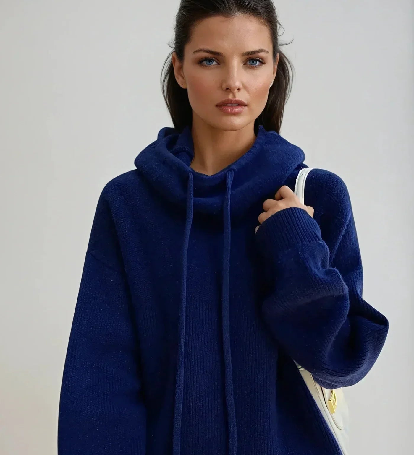 Veronika  | Elegantní pletený svetr s rolákem