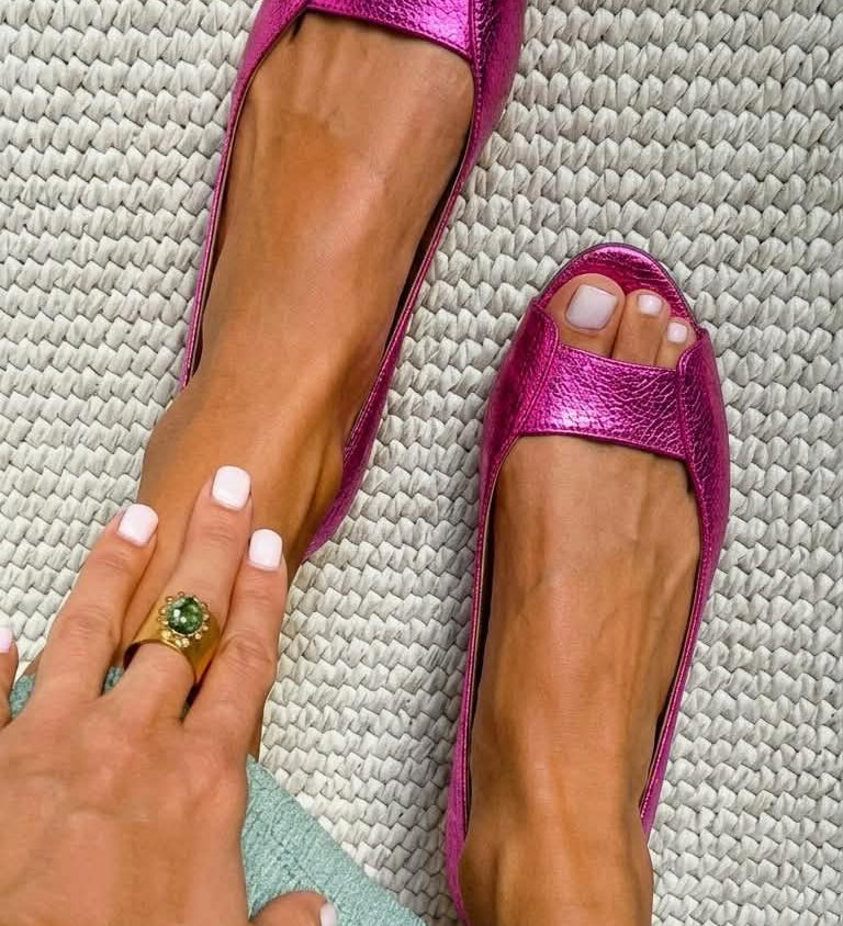 Adéla | Zlaté sandály Comfort Chic