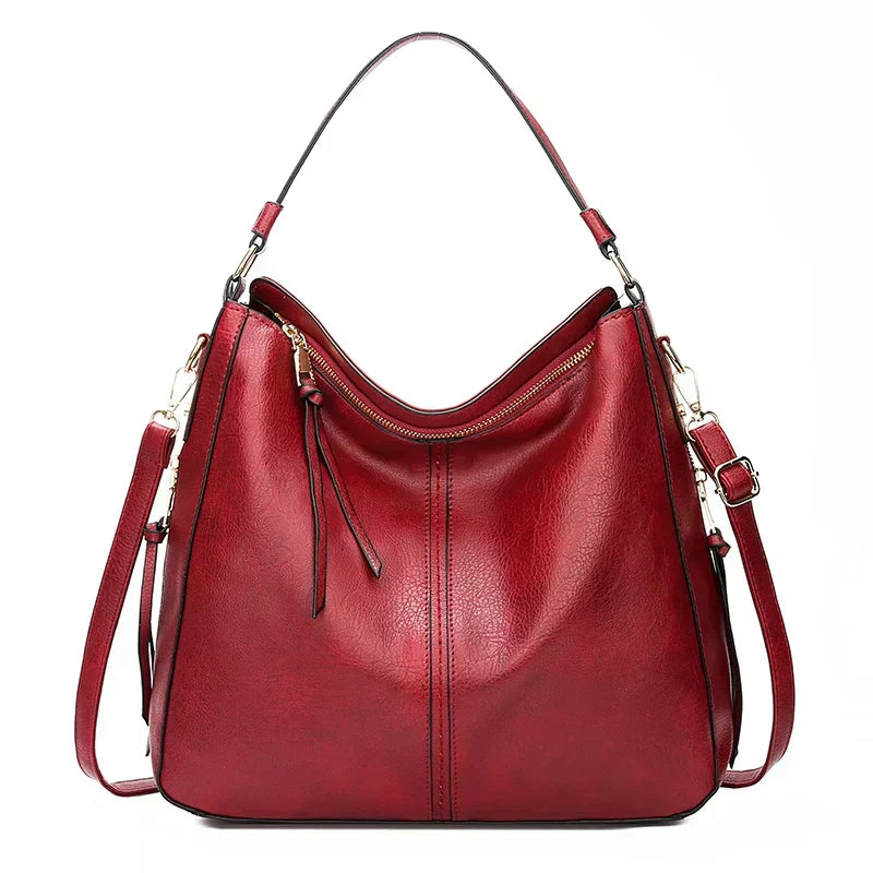Lisa™ | Tijdloze Vegan Leren Handtas