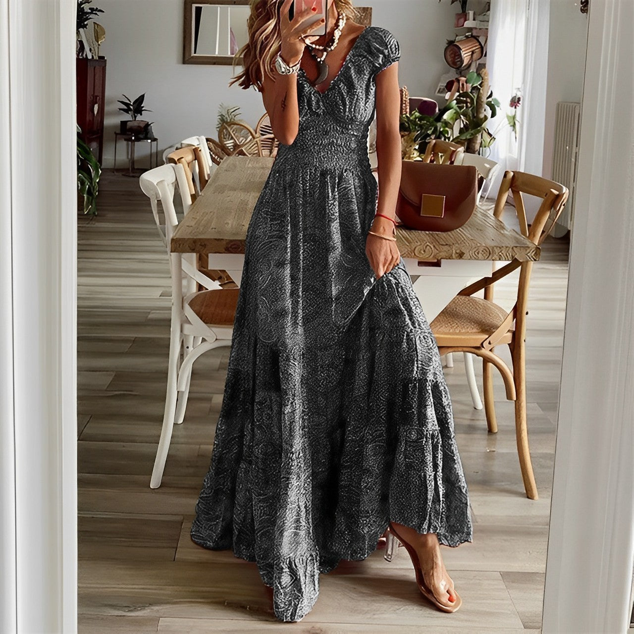 Kaida - Elegante Boho-jurk