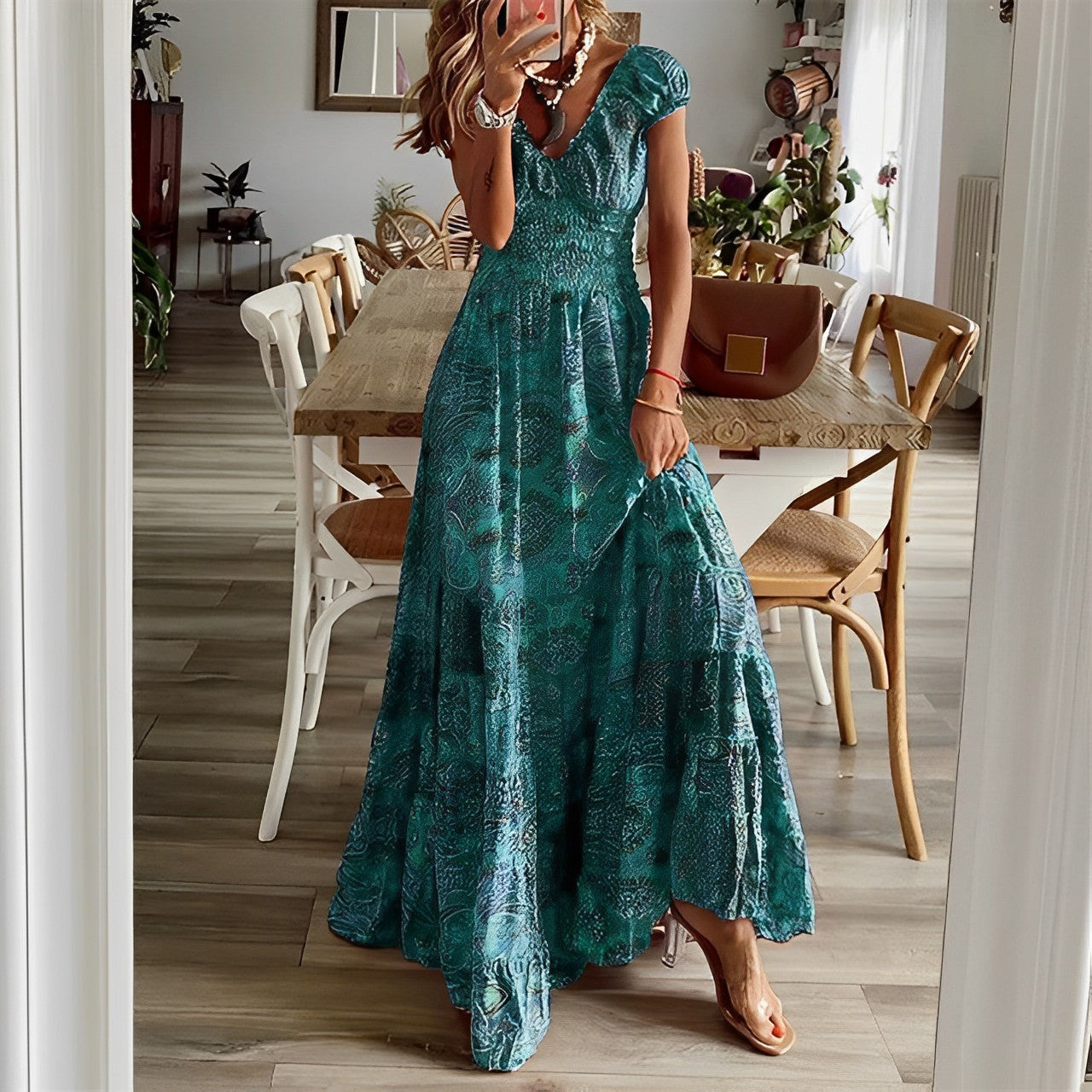 Kaida - Elegante Boho-jurk