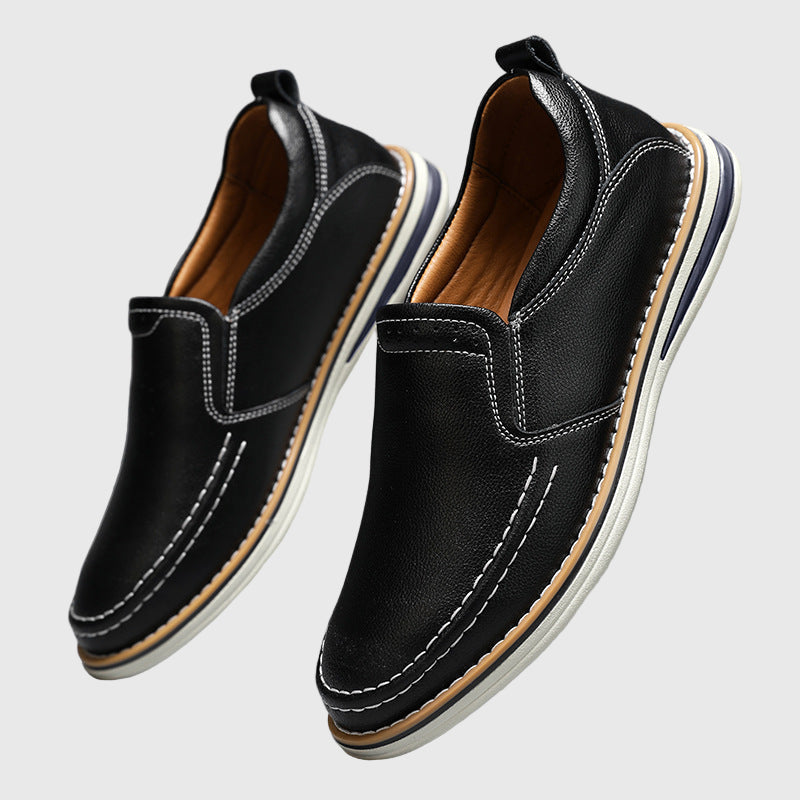 Kožené Loafery pro Muže