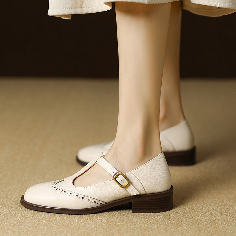 Claire | Mary Jane Schoenen met T-band