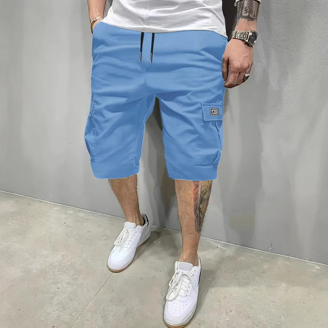 Dominik – Stylové cargo šortky s elastickým pasem pro každodenní pohodlí