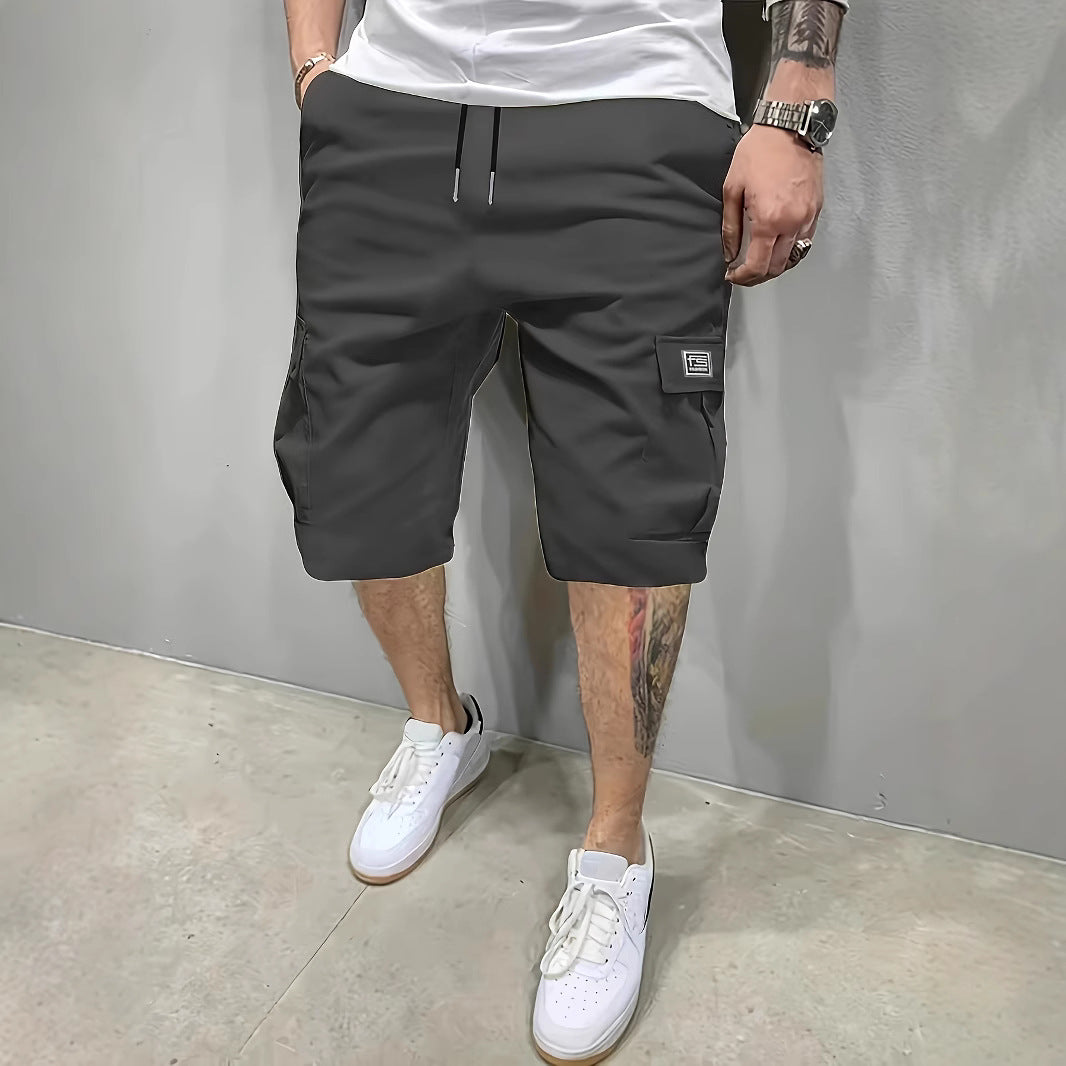 Dominik – Stylové cargo šortky s elastickým pasem pro každodenní pohodlí