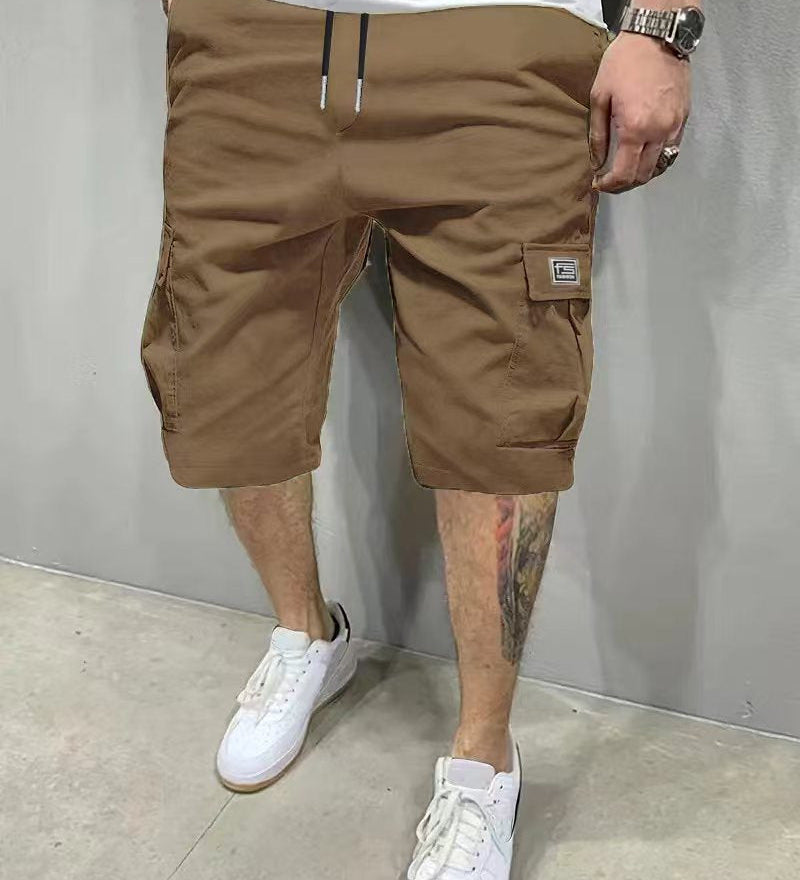 Dominik – Stylové cargo šortky s elastickým pasem pro každodenní pohodlí