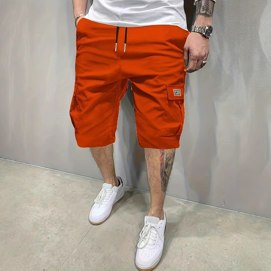 Dominik – Stylové cargo šortky s elastickým pasem pro každodenní pohodlí