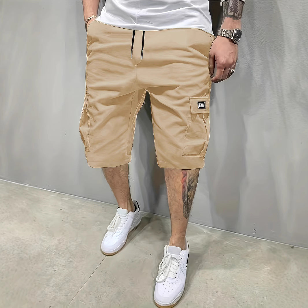 Dominik – Stylové cargo šortky s elastickým pasem pro každodenní pohodlí