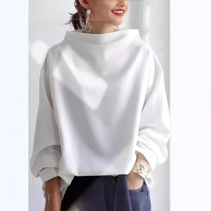 Lisa | Casual trui met opstaande kraag