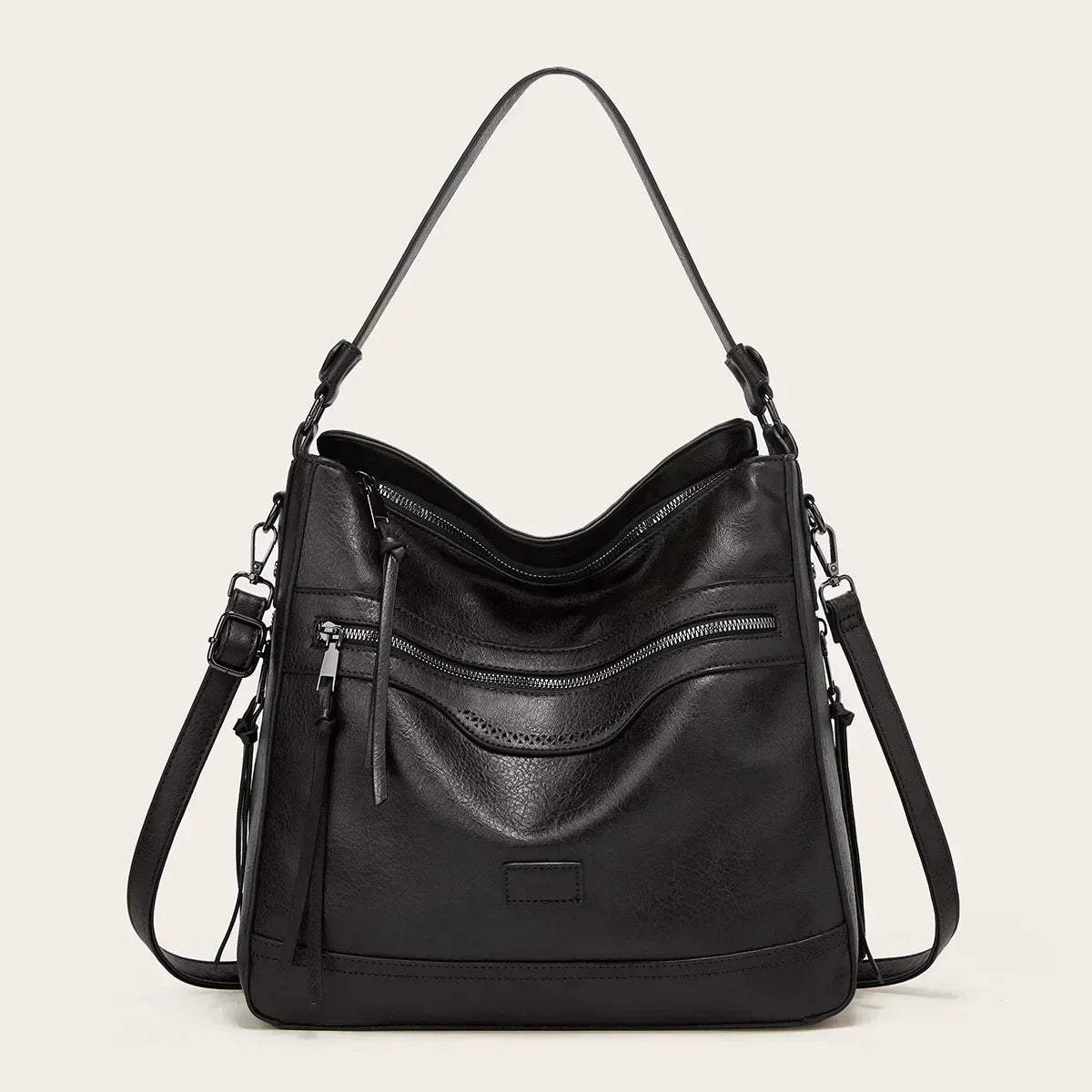 Elizabeth™ | Vintage Vegan Leren Tas