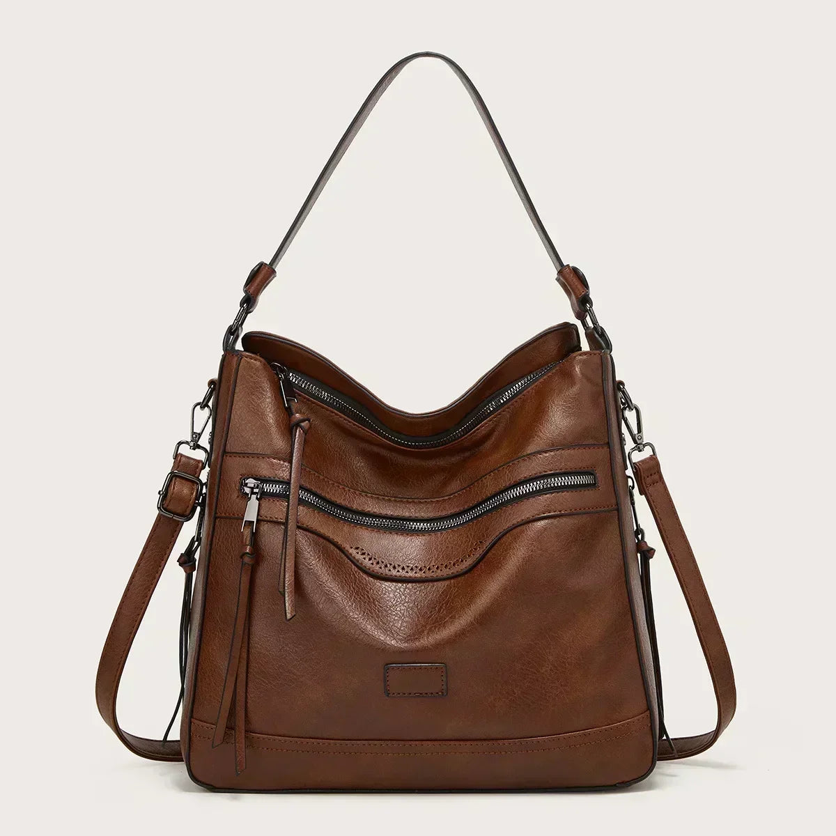 Elizabeth™ | Vintage Vegan Leren Tas