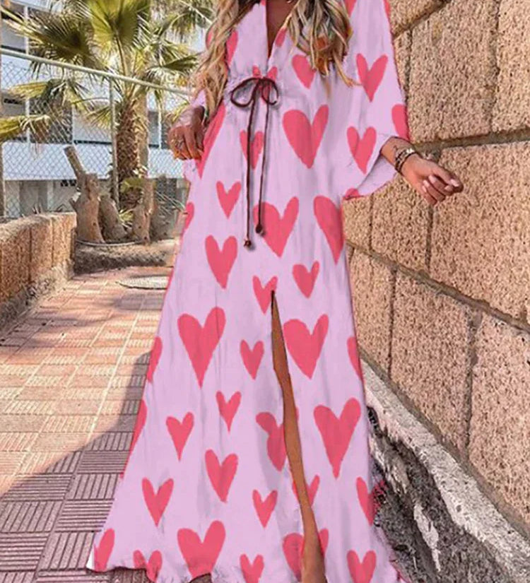 Daria - Vakantie Kaftan Jurk
