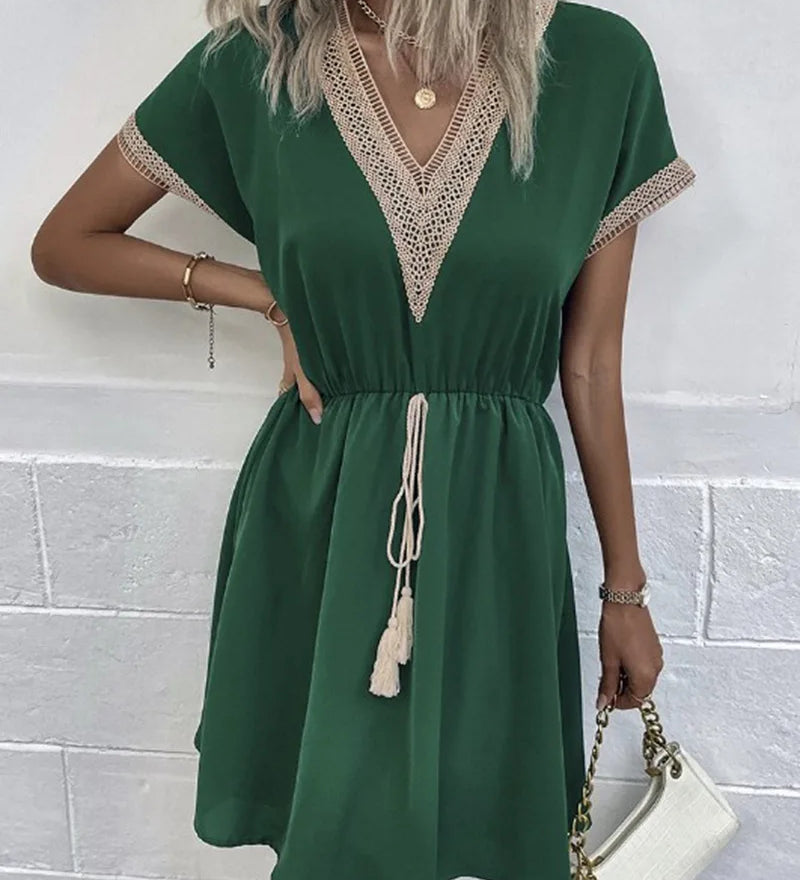 Sabrina - Elegante Boho-Jurk