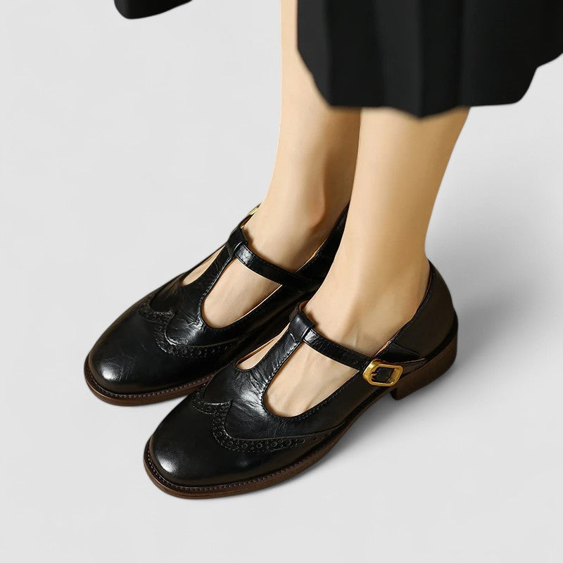 Olyssiah | Orthopedische Mary Jane Schoenen