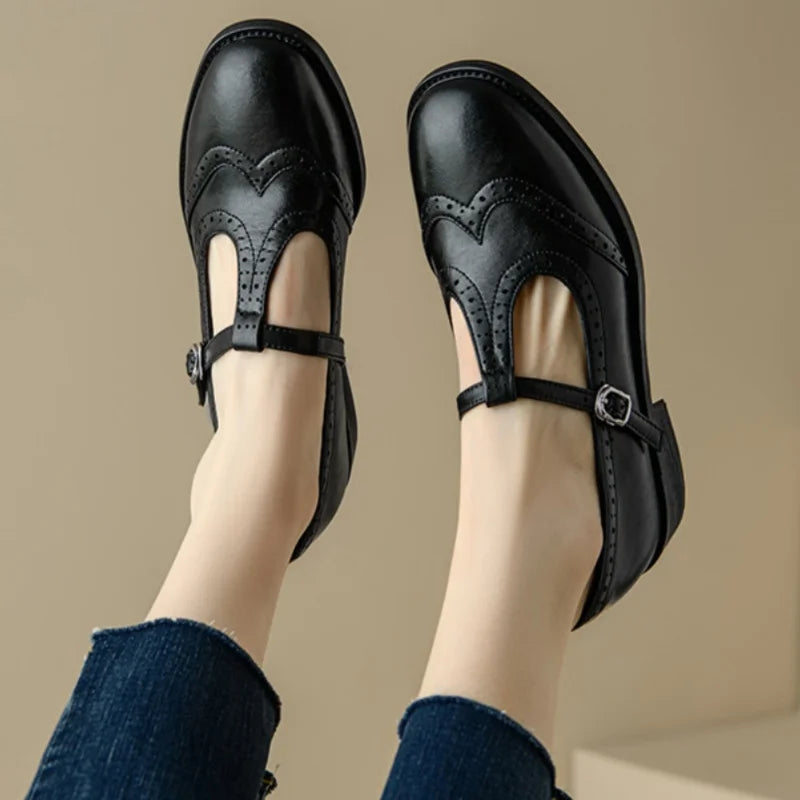 Claire | Elegante Mary Janes met T-band