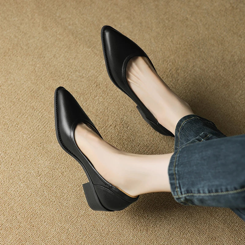 Camille | Pumps met Middelhoge Hak