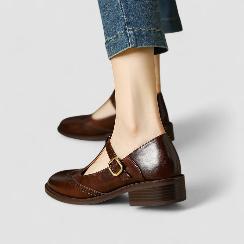 Olyssiah | Orthopedische Mary Jane Schoenen