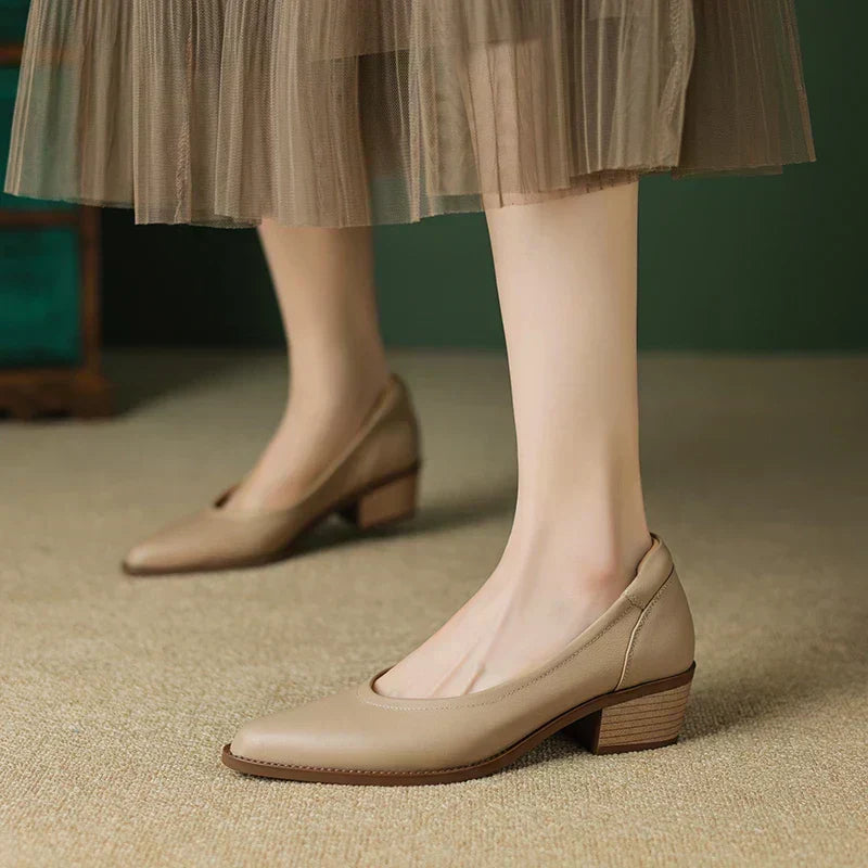 Camille | Pumps met Middelhoge Hak