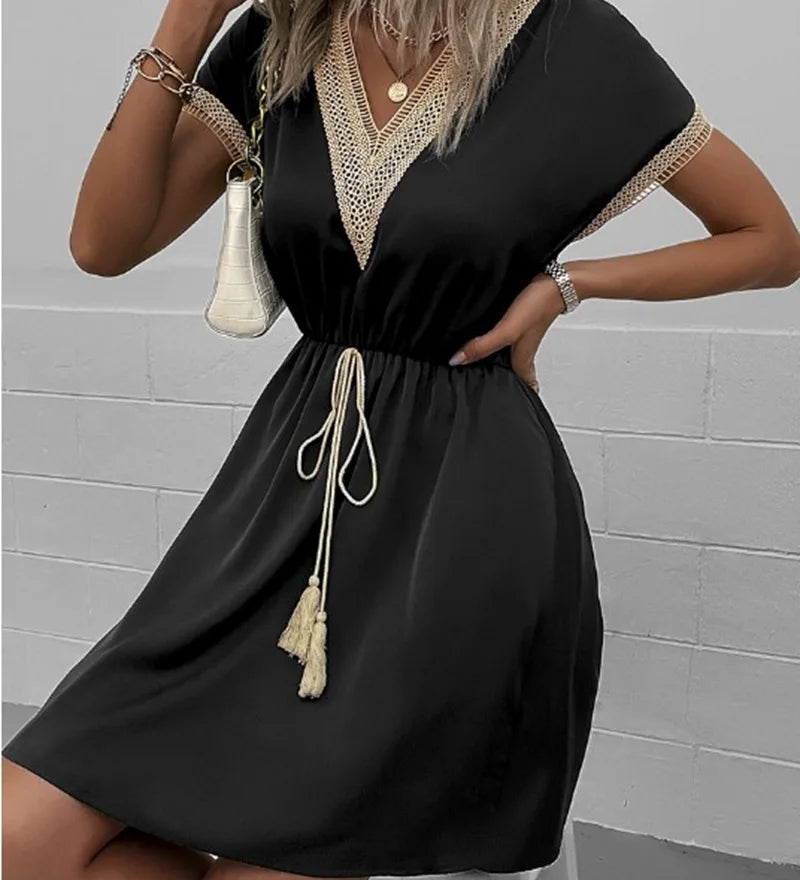 Sabrina - Elegante Boho-Jurk