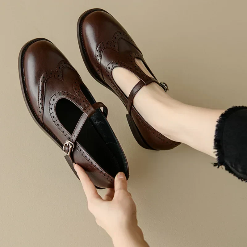 Claire | Elegante Mary Janes met T-band