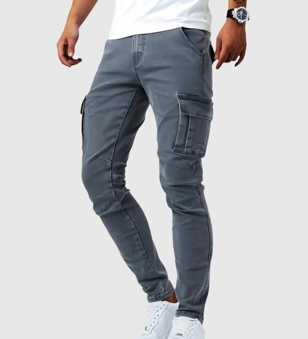 Vasil | Kalhoty Marino Cargo Stretch