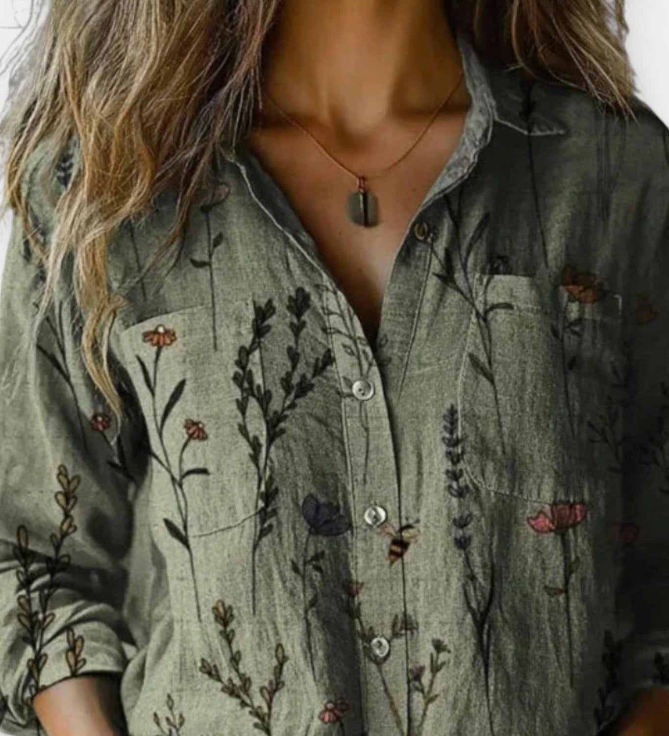 Vintage pusero s vzory