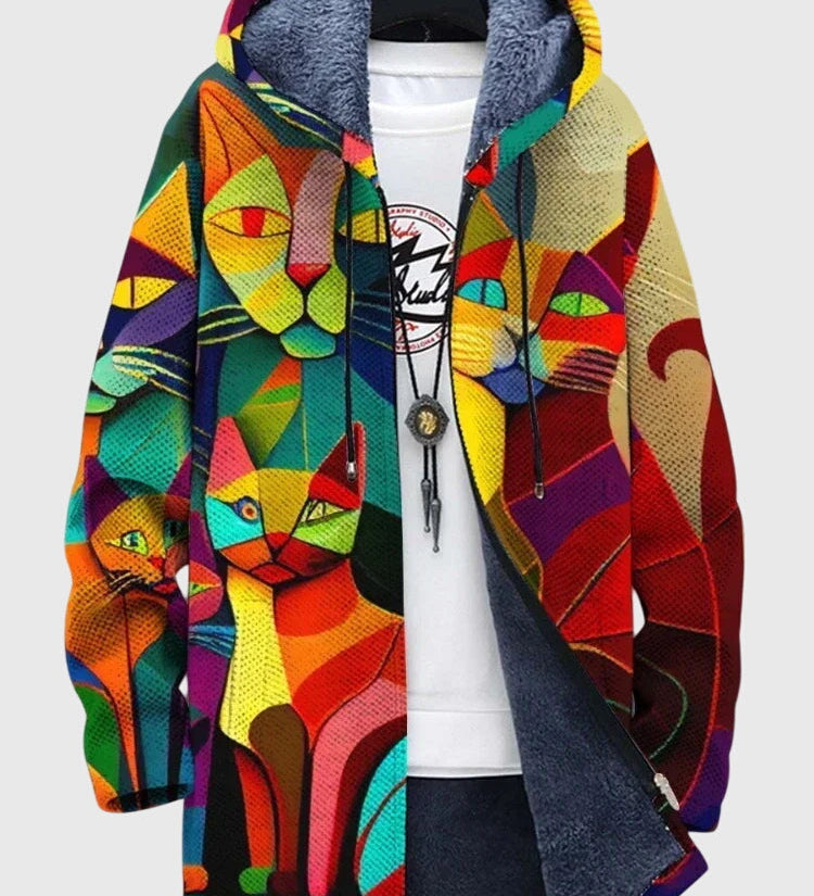 Anna™ - Bunda s uměleckým potiskem