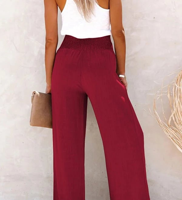 Riana - Hoge Taille Losse Broek