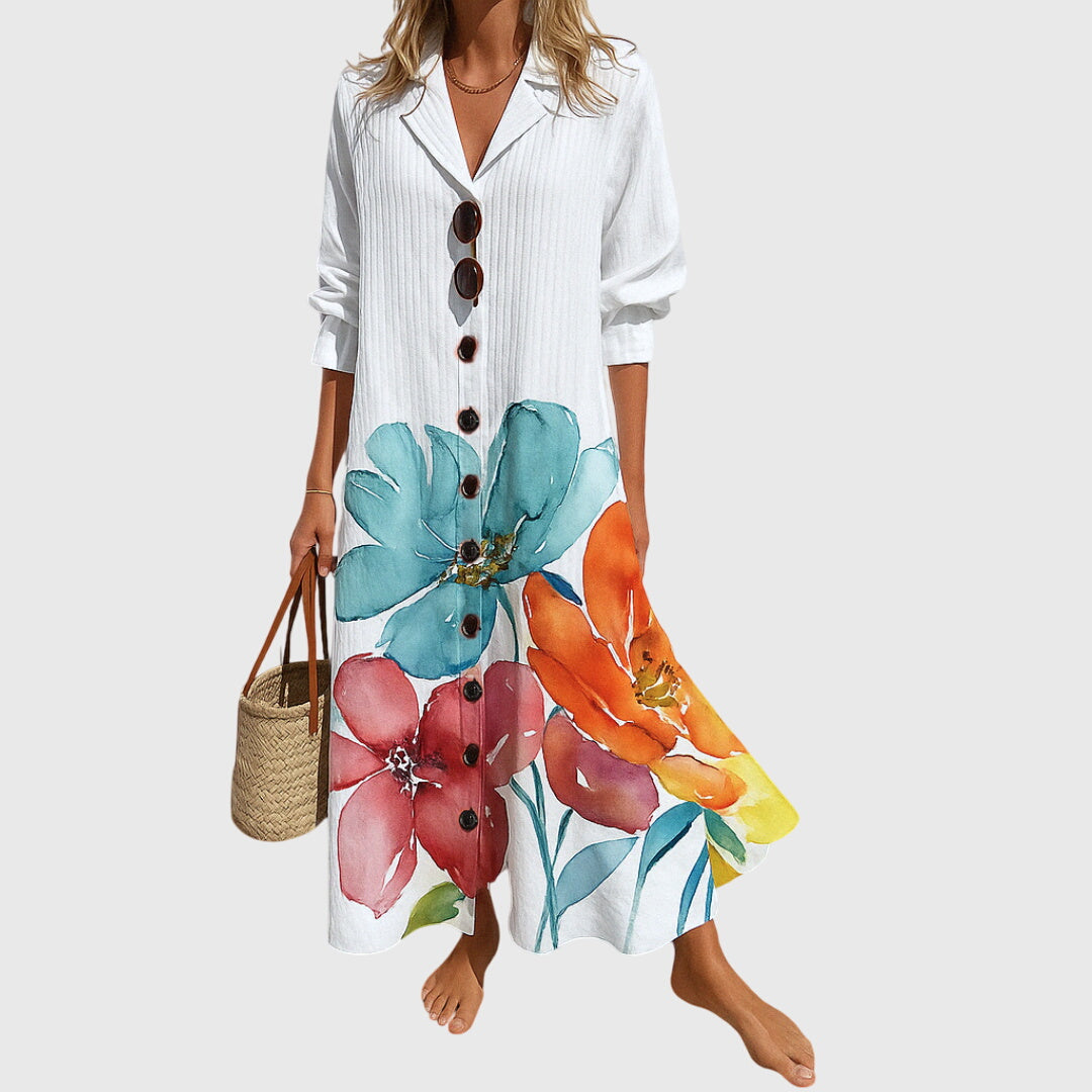 Jasmine™ | Elegante Figuuraccentuerende Jurk