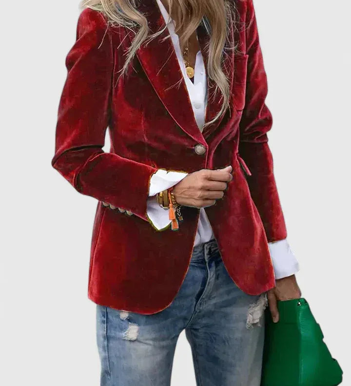 Kristýna – Elegantní dámský blazer s klasickým střihem